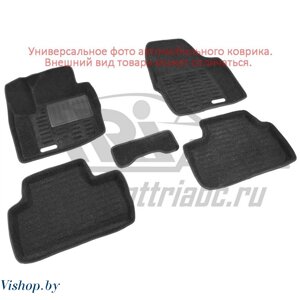 Коврики салона BMW X5 E53 3D Pradar с бортиком Черные