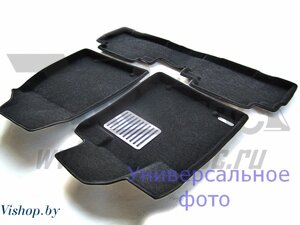 Коврики салона текст. 3D euro-std VOLVO XC 60/S 60 Original Lux