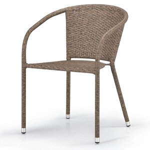 Плетеное кресло Y137C-W56 Light brownn