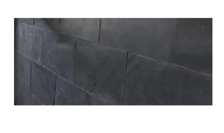 Плитка Сланец черный брашированный 600х300мм от компании Интернет-магазин «Hutki. by» - фото 1