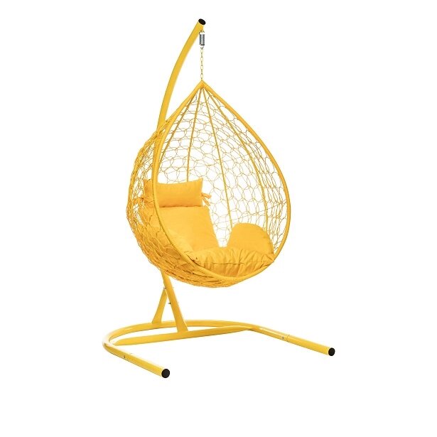 Подвесное кресло Leset Мале желтое от компании Интернет-магазин «Hutki. by» - фото 1