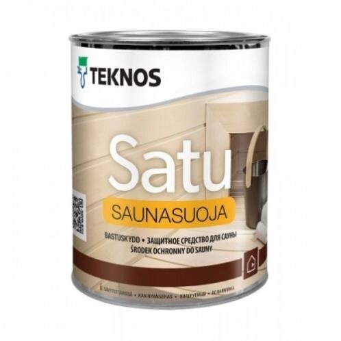 Пропитка для бани TEKNOS SATU SAUNASUOJA 0,9л от компании Интернет-магазин «Hutki. by» - фото 1