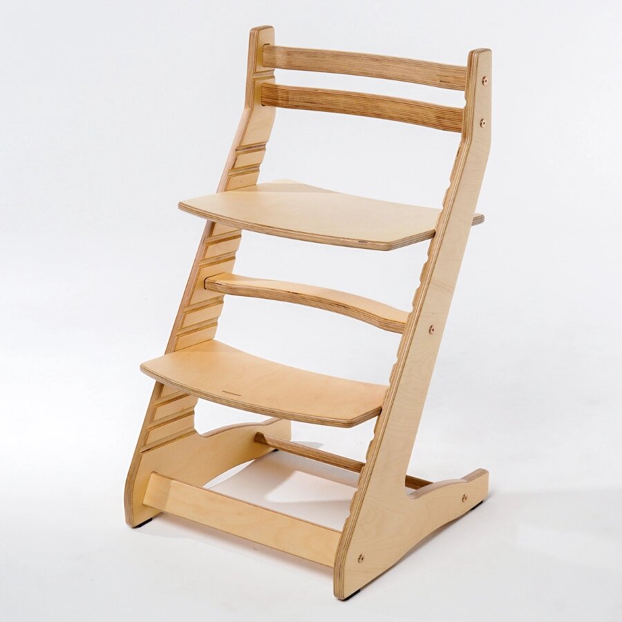 Растущий регулируемый стул Вырастайка Eco Prime натуральный от компании Интернет-магазин «Hutki. by» - фото 1