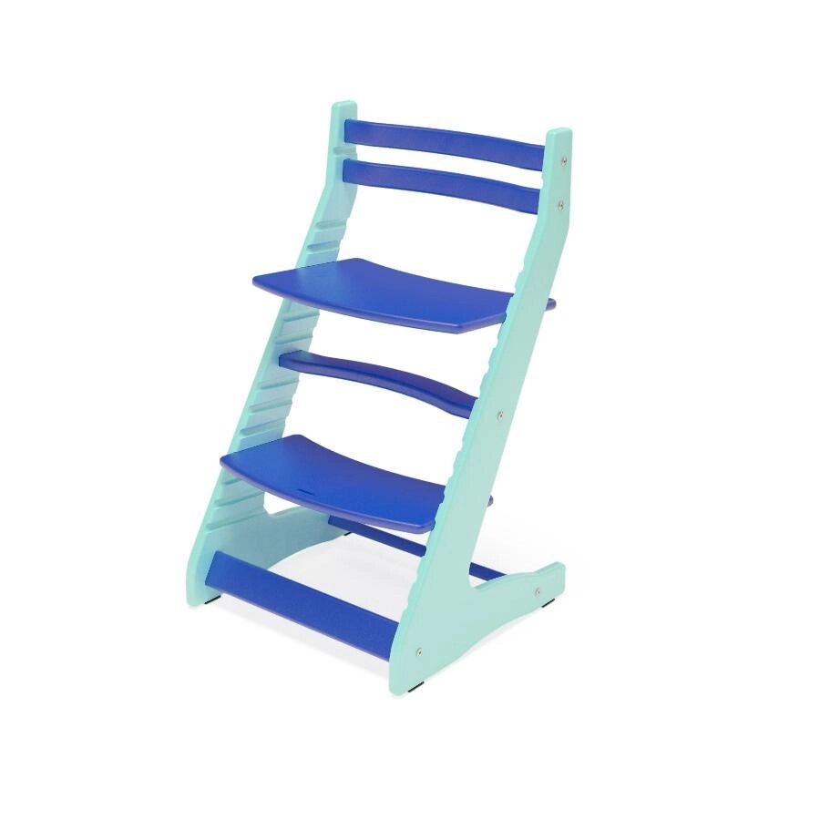 Растущий регулируемый стул Вырастайка Eco Prime синий бирюзовый от компании Интернет-магазин «Hutki. by» - фото 1