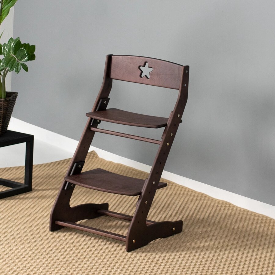 Растущий стул Вырастайка Стандарт шоколадный от компании Интернет-магазин «Hutki. by» - фото 1