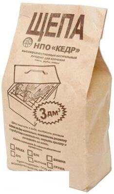 Щепа для копчения КЕДР Ассорти WK-05, упаковка 25шт от компании Интернет-магазин «Hutki. by» - фото 1