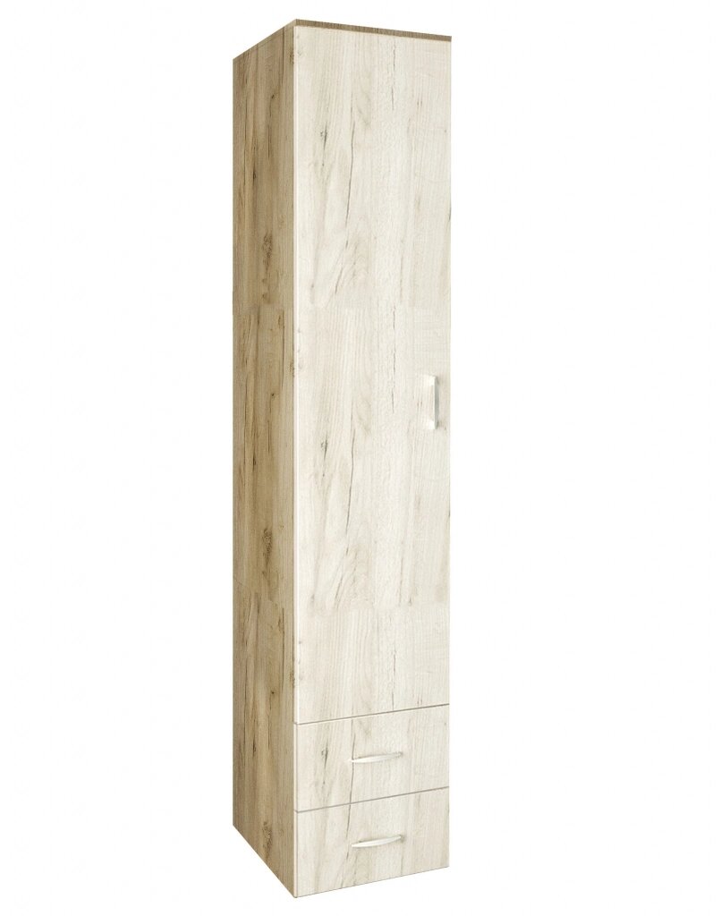 Шкаф для прихожей СН-100.01 дуб крафт белый дуб крафт серый от компании Интернет-магазин «Hutki. by» - фото 1