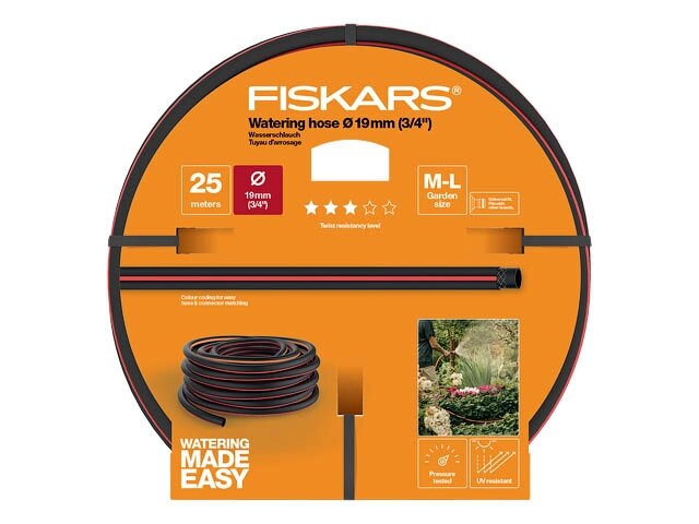 Шланг поливочный 3/4 25 м FISKARS Q3 1027100 от компании Интернет-магазин «Hutki. by» - фото 1