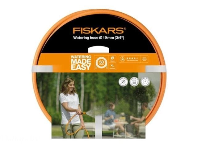 Шланг поливочный 3/4 50м FISKARS Q3 от компании Интернет-магазин «Hutki. by» - фото 1