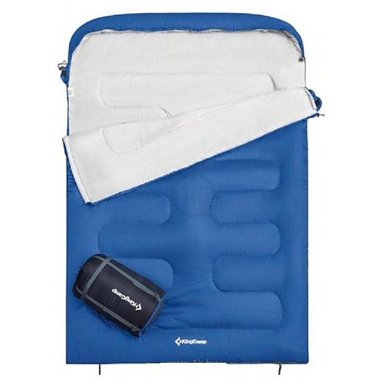 Спальный мешок KingCamp Oasis 250D -3C 3223 blue от компании Интернет-магазин «Hutki. by» - фото 1