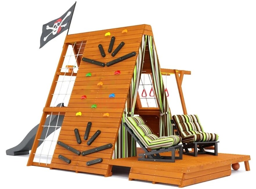 Спортивный домик Савушка База-5 с креслами от компании Интернет-магазин «Hutki. by» - фото 1