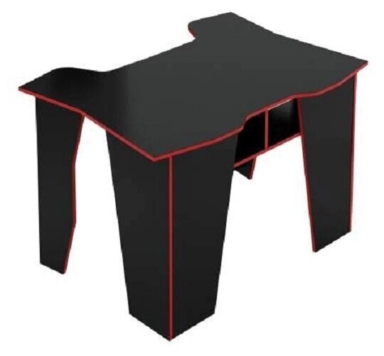 Стол игровой Страйкер-1 черный/красный от компании Интернет-магазин «Hutki. by» - фото 1