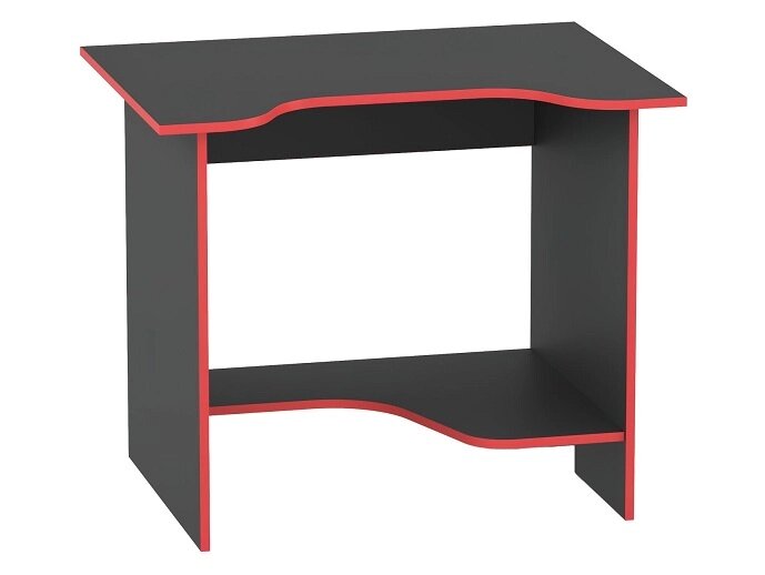 Стол компьютерный Сокол КСТ-03 черный красный от компании Интернет-магазин «Hutki. by» - фото 1