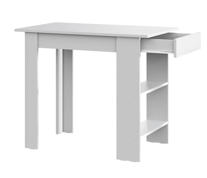 Стол обеденный NN Мебель СО 6 Серия 2 Белый от компании Интернет-магазин «Hutki. by» - фото 1