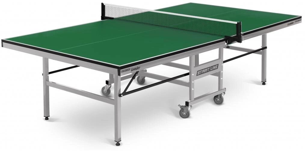 Теннисный стол без сетки START LINE Leader green от компании Интернет-магазин «Hutki. by» - фото 1
