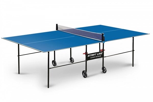 Теннисный стол Start line Olympic Outdoor blue ##от компании## Интернет-магазин «Hutki. by» - ##фото## 1