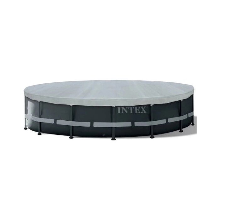 Тент-чехол для каркасных бассейнов Intex 488 см 28040 от компании Интернет-магазин «Hutki. by» - фото 1