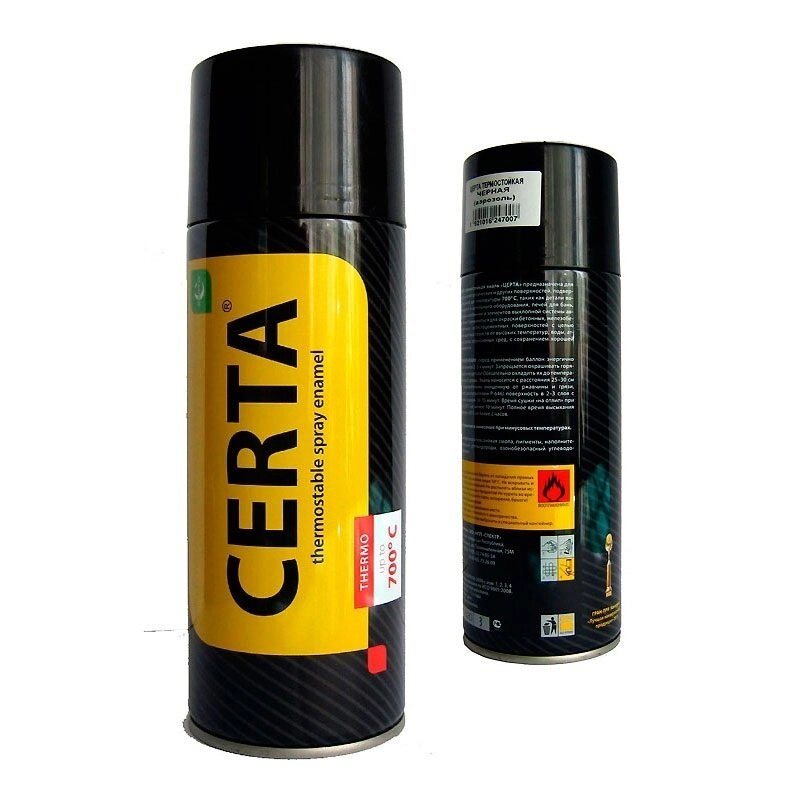 Термостойкая краска CERTA от компании Интернет-магазин «Hutki. by» - фото 1