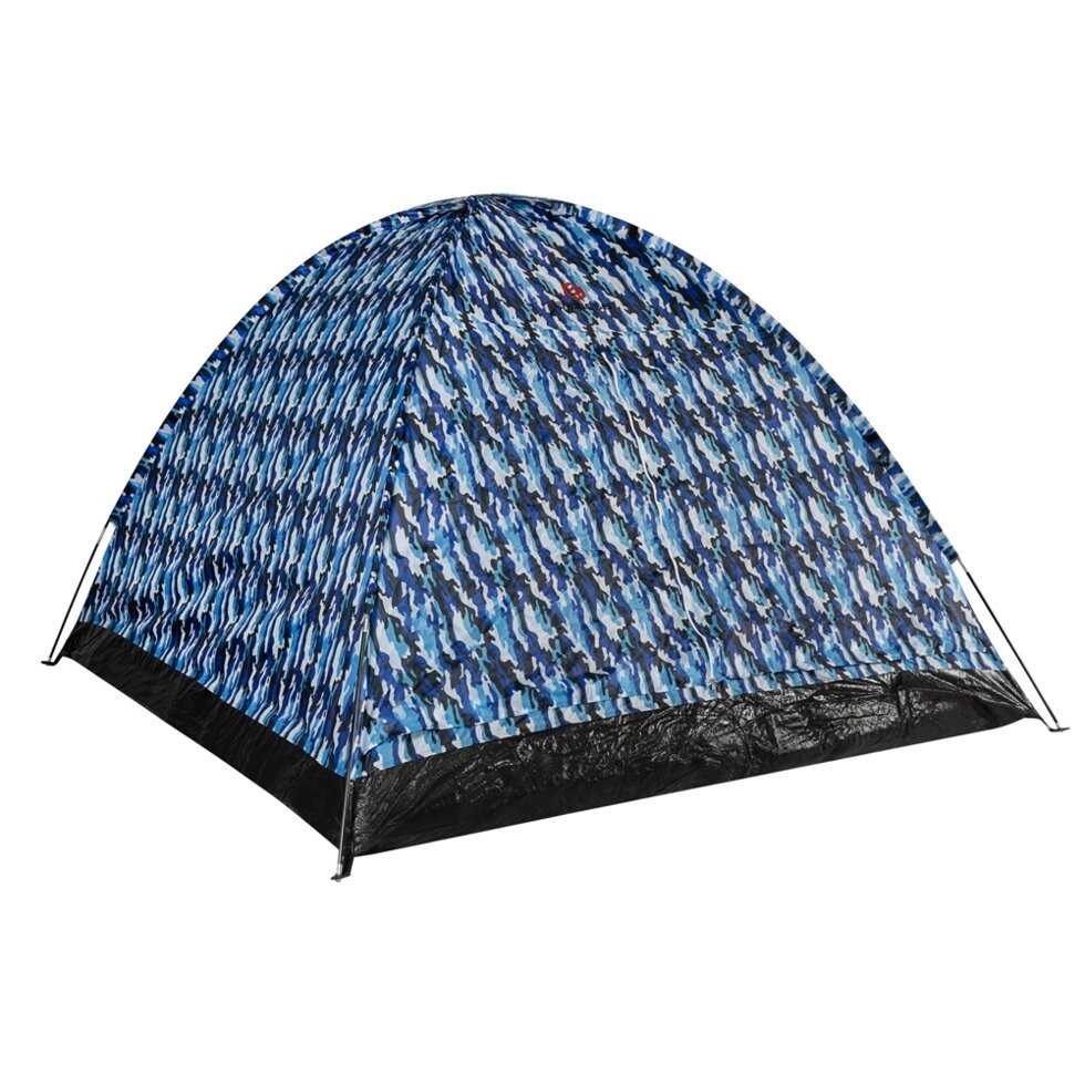 Треккинговая палатка Endless 5-ти местная (синий камуфляж) от компании Интернет-магазин «Hutki. by» - фото 1