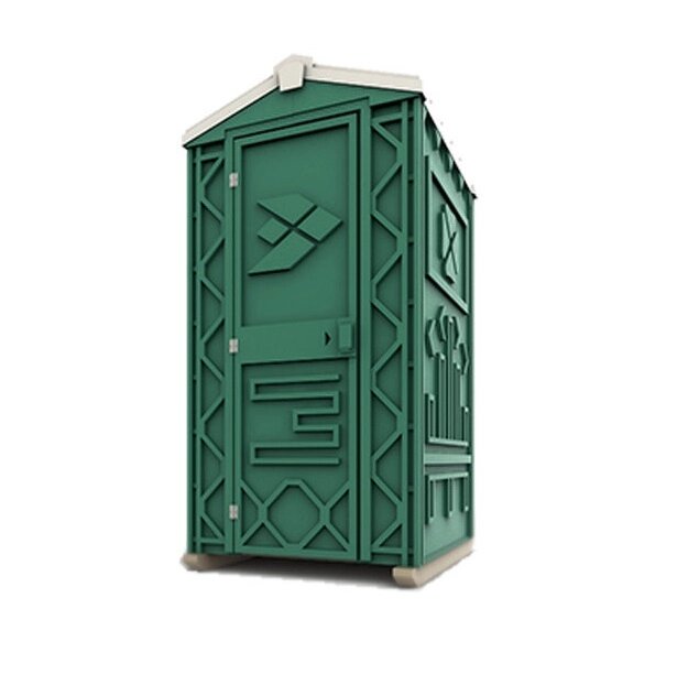 Туалетная кабина Люкс Ecostyle зеленый от компании Интернет-магазин «Hutki. by» - фото 1
