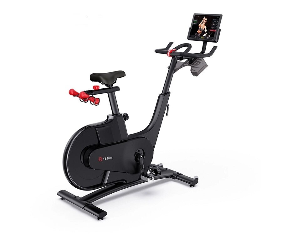 Велотренажер YESOUL Smart Spinning bike V1 черный от компании Интернет-магазин «Hutki. by» - фото 1