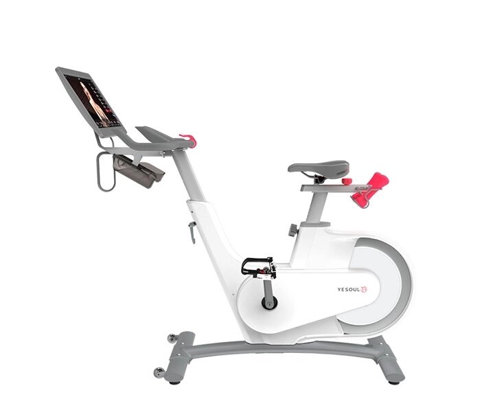 Велотренажер YESOUL Smart Spinning bike V1 PLUSE белый от компании Интернет-магазин «Hutki. by» - фото 1