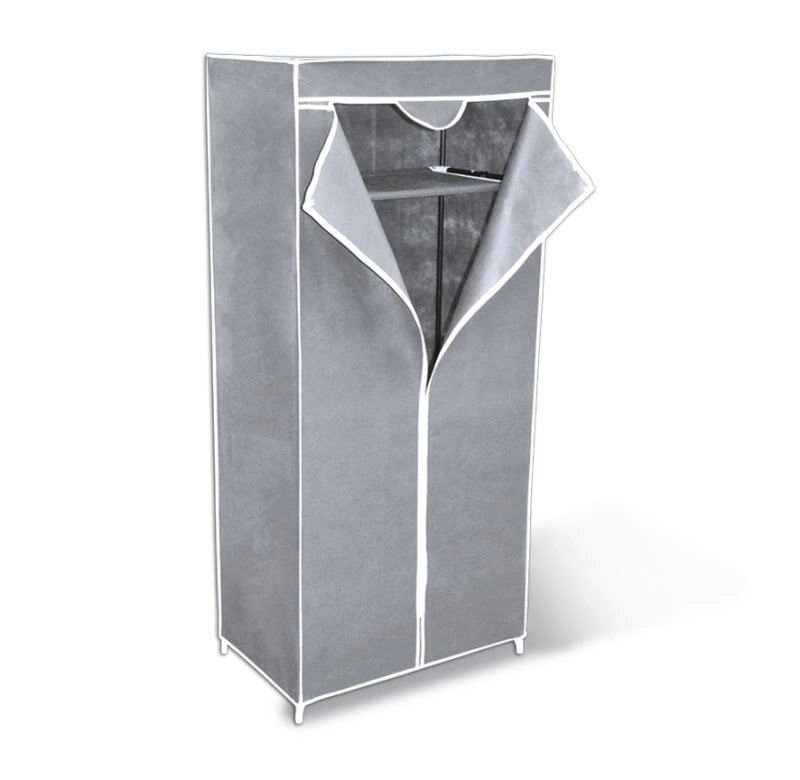 Вешалка-гардероб с чехлом Sheffilton 2012 серый от компании Интернет-магазин «Hutki. by» - фото 1