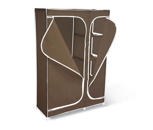 Вешалка-гардероб с чехлом Sheffilton 2016 темно-коричневый от компании Интернет-магазин «Hutki. by» - фото 1