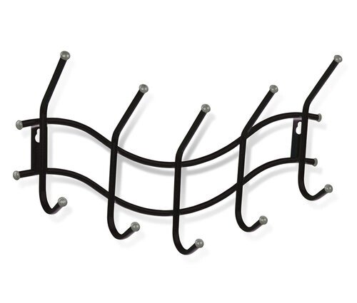 Вешалка Sheffilton Волна 2 черный/серый от компании Интернет-магазин «Hutki. by» - фото 1