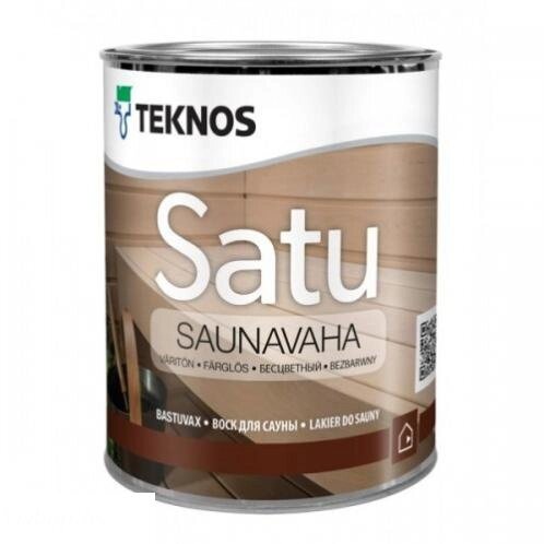 Воск для бани TEKNOS SATU SAUNAVAHA 0.9л от компании Интернет-магазин «Hutki. by» - фото 1