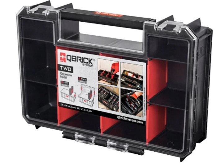 Ящик для инструментов  QBrick System Two Organizer Multi черный от компании Интернет-магазин «Hutki. by» - фото 1