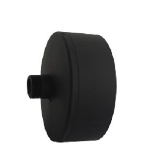 Заглушка с конденсатоотводом LAVA черный Д120 от компании Интернет-магазин «Hutki. by» - фото 1