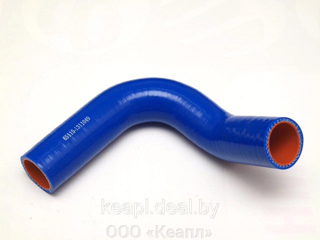 Патрубок силиконовый для КАМАЗ расширительного бачка (S-образный) от компании ООО «Кеапл» - фото 1
