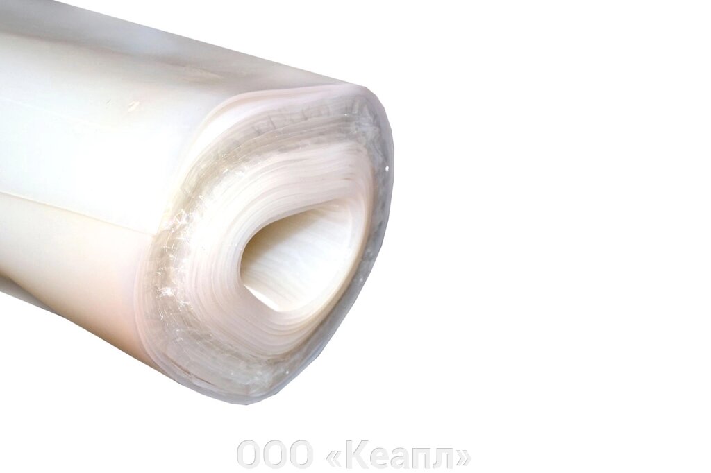 Пластина силиконовая 2 мм (1000х5000 мм, ~13.6 кг) Китай (рул) от компании ООО «Кеапл» - фото 1