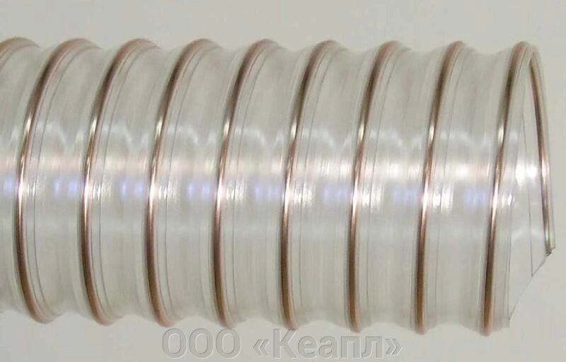 Шланги для вентиляции из полиуретана, армированные стальной спиралью от компании ООО «Кеапл» - фото 1