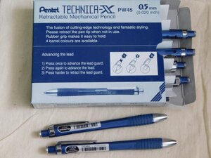 Автокарандаш "Техника X" синий 0.5 мм Pentel