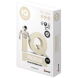 Бумага А4, 500 л.,100 г/м, IQ Premium