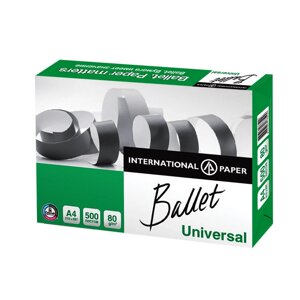 Бумага офисная "Ballet Universal" А4 500 листов класс С+