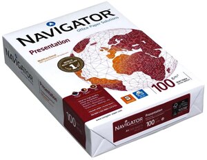 Бумага офисная Navigator Presentation A4, 100 гр/м2, 500 листов