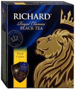 Чай "Richard" Royal Earl Grey 100 пакетов