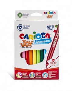 Фломастеры "Carioca Joy" 12 цветов