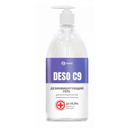 Гель для рук дезинфицирующий DESO C9, 1л 550073