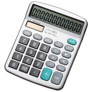 Калькулятор 12-разрядный настольный Deli DL-1837