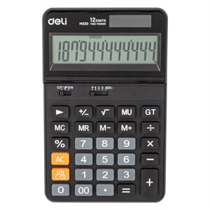 Калькулятор 12 разрядов, настольный, Deli М320