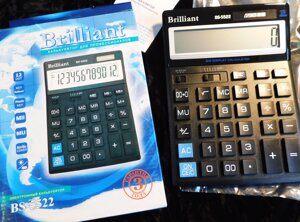 Калькулятор 12-ти разрядный Brilliant BS-5522