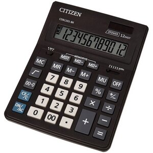 Калькулятор 12-ти разрядный Citizen CDB-1201 настольный