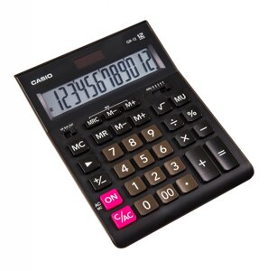 Калькулятор 12-ти разрядный настольный Casio GR-12 цвета ассорти