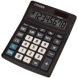 Калькулятор 8-ми разрядный Citizen CMB801BK настольный