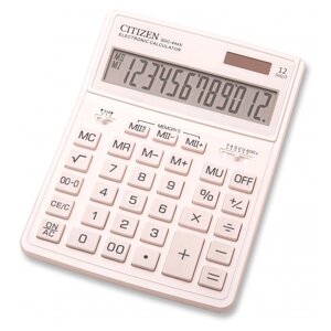 Калькулятор настольный 12-ти разрядный Citizen SDC-444X цвет ассорти