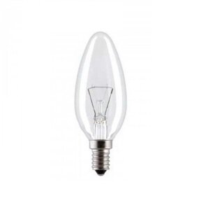 Лампа накаливания 40W Е14 ДС230-40-1 БЭЛЗ (100)